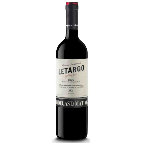 Vino LETARGO Crianza 2021. Venta Online. D. O. Ca. Rioja