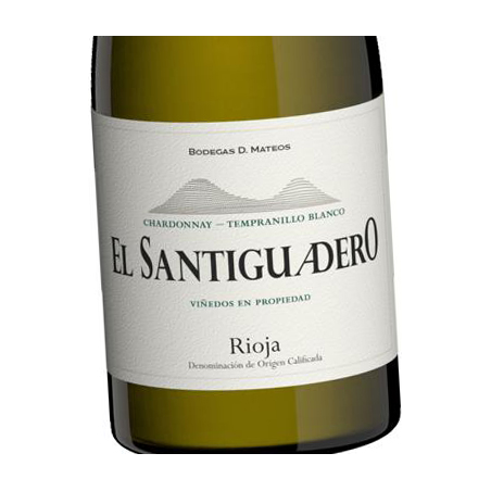 Vino EL SANTIGUADERO Chardonnay 2023 | DO. Rioja