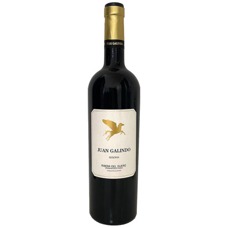Vino JUAN GALINDO Reserva 2015  D.O. Ribera del Duero.