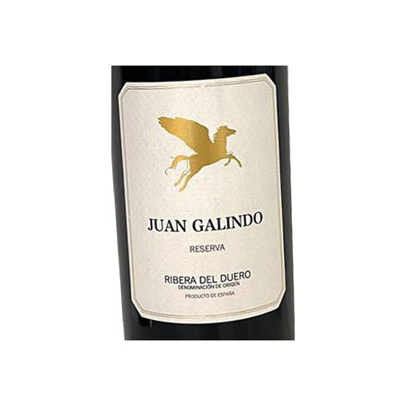 Vino JUAN GALINDO Reserva 2015  D.O. Ribera del Duero.