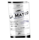 Vino LA MATEO Colección de Familia Reserva Privada 2019. DO Rioja