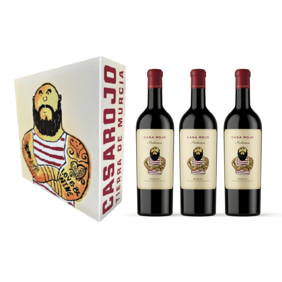 ESTUCHE MACHOMAN CASA ROJO