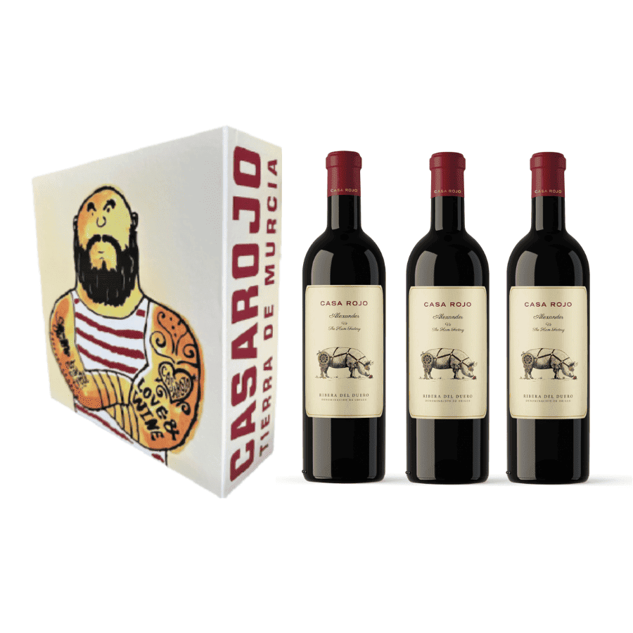 ESTUCHE CASA ROJO ALEXANDER Vs. The Ham Factory Reserva