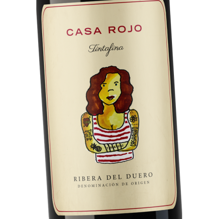 Vino TINTA FINA 2021 de Casa Rojo - Ribera del Duero