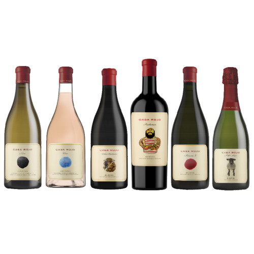 Comprar vino ESTUCHE CASA ROJO El Mediterráneo.