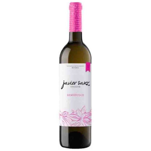 Vino JAVIER SANZ Blanco Semidulce 2024 - D.O. Rueda.