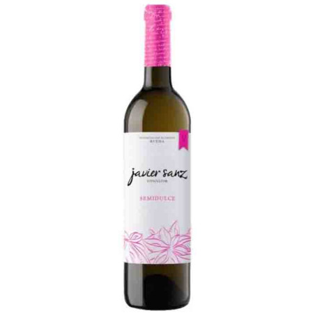 Vino JAVIER SANZ Blanco Semidulce 2024 - D.O. Rueda.