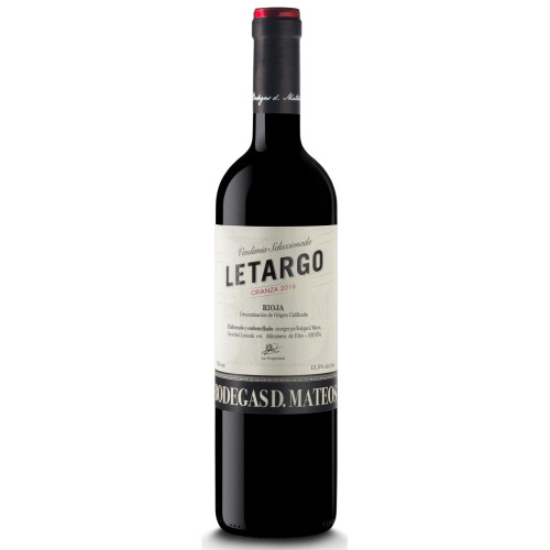 Vino LETARGO Crianza 2021. Venta Online. D. O. Ca. Rioja