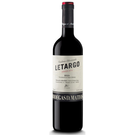 Vino LETARGO Crianza 2021. Venta Online. D. O. Ca. Rioja