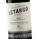Vino LETARGO Crianza 2021. Venta Online. D. O. Ca. Rioja