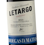 Vino LETARGO Tempranillo 2024. Venta Online. D. O. Ca. Rioja