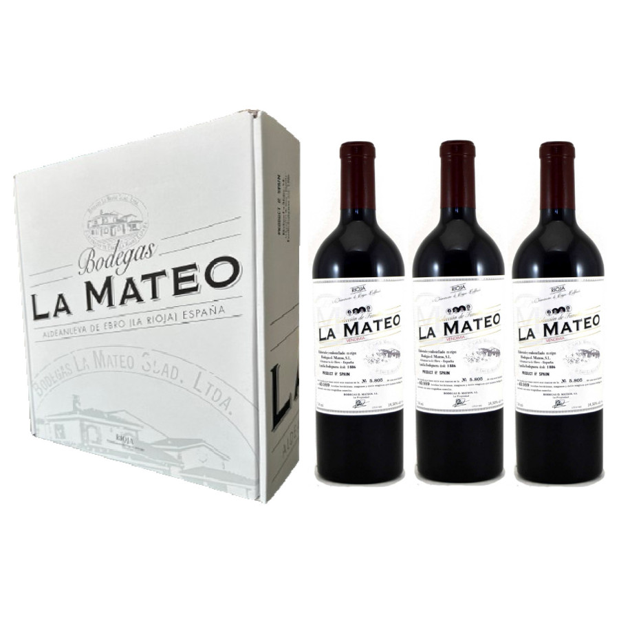 ESTUCHE LA MATEO Colección (3 bot.) - D.O.  Rioja
