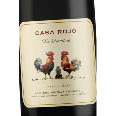 LA FRONTIERE 2024 de Bodegas Casa Rojo Online. Vino Ecológico