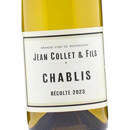 JEAN COLLET Chablis 2023. A.O.C. Borgoña.