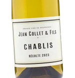 JEAN COLLET Chablis 2023. A.O.C. Borgoña.
