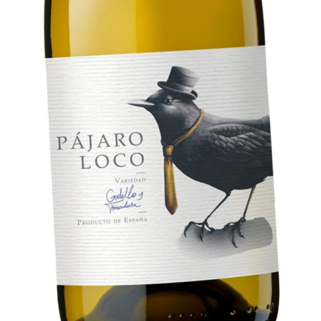 Vino PÁJARO LOCO Godello 2025 | D. O. Monterrei
