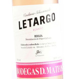 Vino LETARGO Rosado 2025. Venta Online. D. O. Ca. Rioja