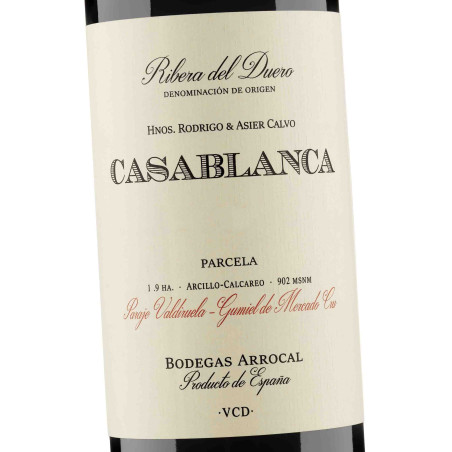 Vino ARROCAL CASABLANCA 2024.  D.O. Ribera del Duero