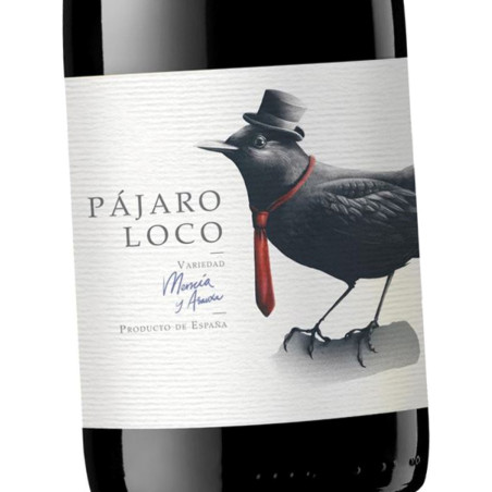 Vino PÁJARO LOCO Mencía 2025 | D. O. Monterrei