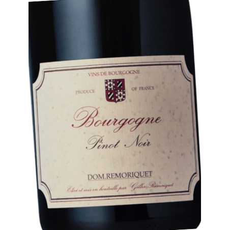 DOMAINE REMORIQUET BORGOÑA Pinot Noir 2021 - Borgoña