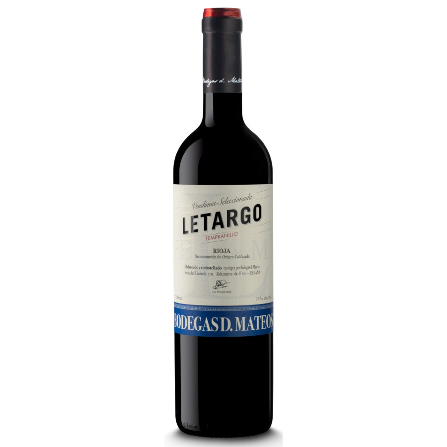 Vino LETARGO Tempranillo 2025. Venta Online. D. O. Ca. Rioja