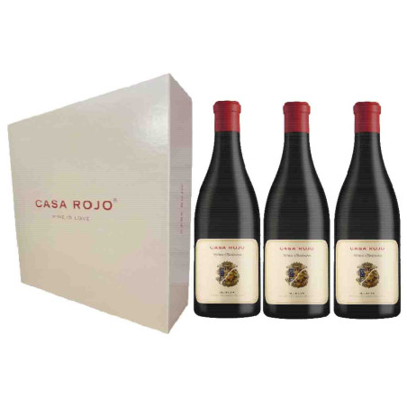 Vino Estuche CASA ROJO Viñas Bastardas - Casa Rojo