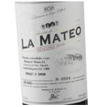 Vino LA MATEO Colección de Familia Vendimia Magnum 2020. Venta Online. D. O. Ca. Rioja